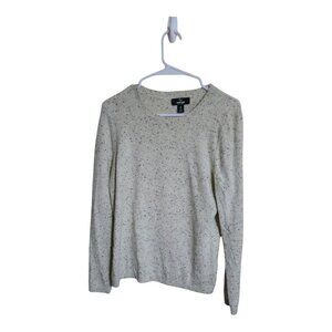 Lands End Sweater Women S 6/8 Cashmere Preppy Holiday Travel Career Outdoors